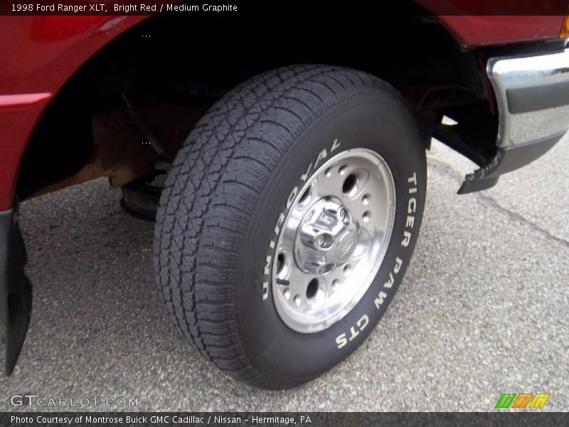 Bright Red / Medium Graphite 1998 Ford Ranger XLT