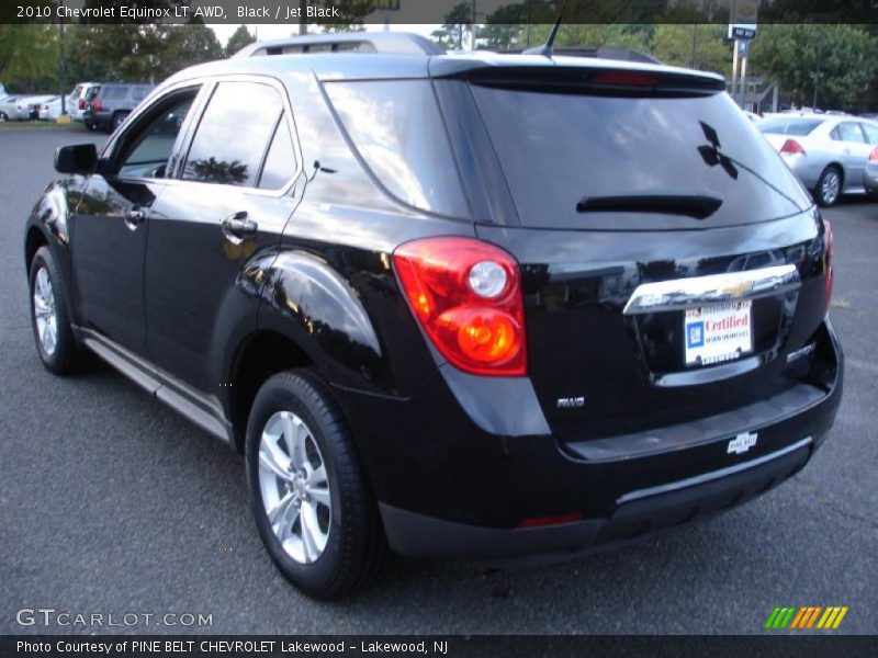 Black / Jet Black 2010 Chevrolet Equinox LT AWD