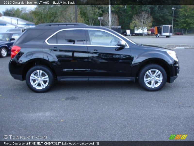 Black / Jet Black 2010 Chevrolet Equinox LT AWD