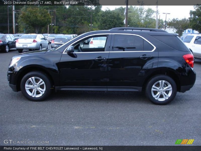 Black / Jet Black 2010 Chevrolet Equinox LT AWD
