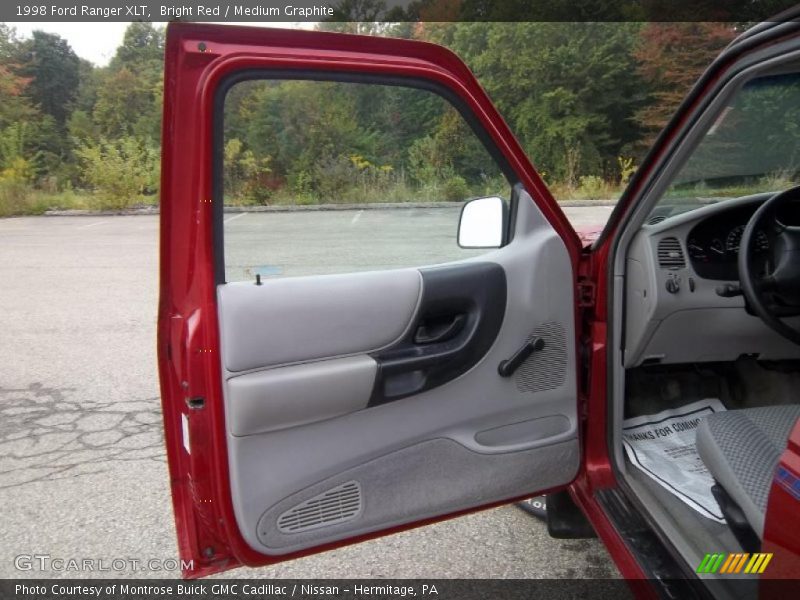 Bright Red / Medium Graphite 1998 Ford Ranger XLT