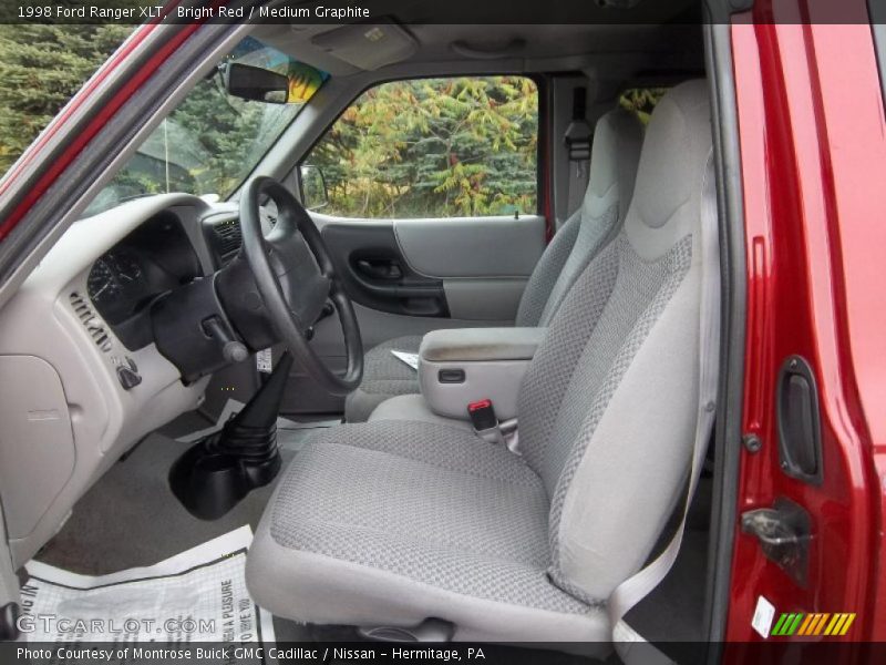Bright Red / Medium Graphite 1998 Ford Ranger XLT