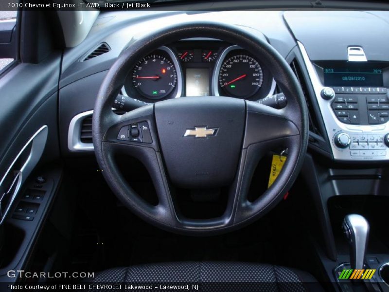 Black / Jet Black 2010 Chevrolet Equinox LT AWD