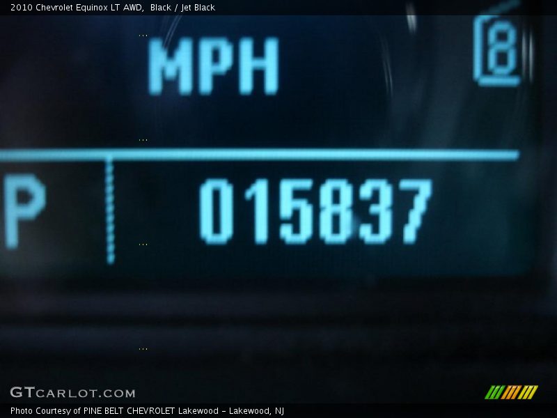 Black / Jet Black 2010 Chevrolet Equinox LT AWD