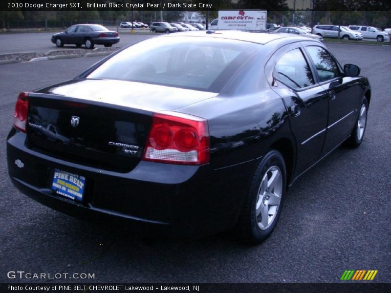 Brilliant Black Crystal Pearl / Dark Slate Gray 2010 Dodge Charger SXT