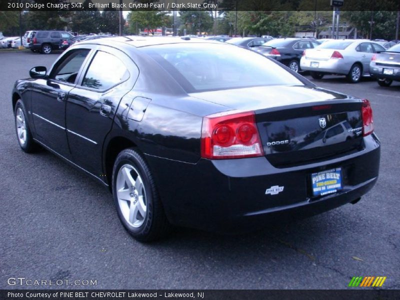 Brilliant Black Crystal Pearl / Dark Slate Gray 2010 Dodge Charger SXT
