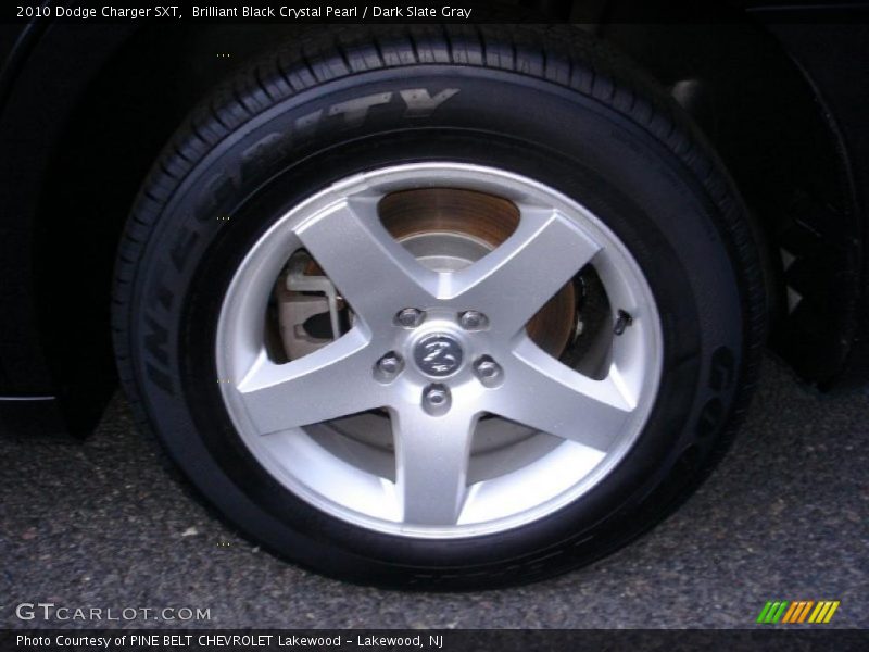 Brilliant Black Crystal Pearl / Dark Slate Gray 2010 Dodge Charger SXT
