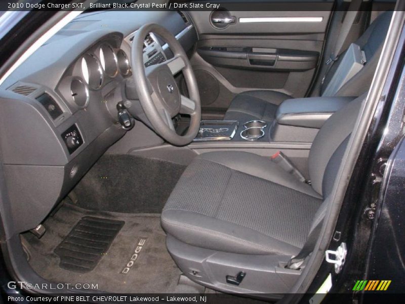 Brilliant Black Crystal Pearl / Dark Slate Gray 2010 Dodge Charger SXT