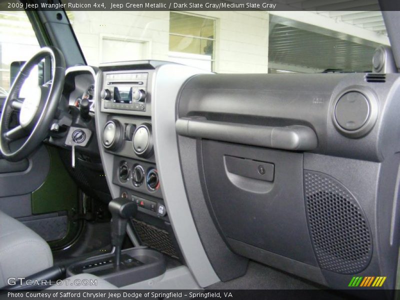 Jeep Green Metallic / Dark Slate Gray/Medium Slate Gray 2009 Jeep Wrangler Rubicon 4x4