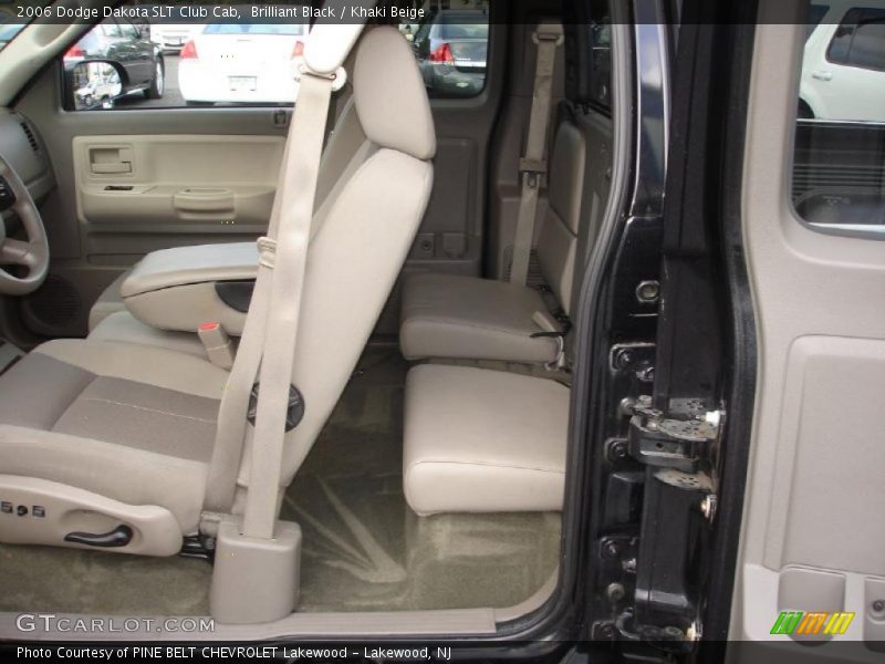 Brilliant Black / Khaki Beige 2006 Dodge Dakota SLT Club Cab