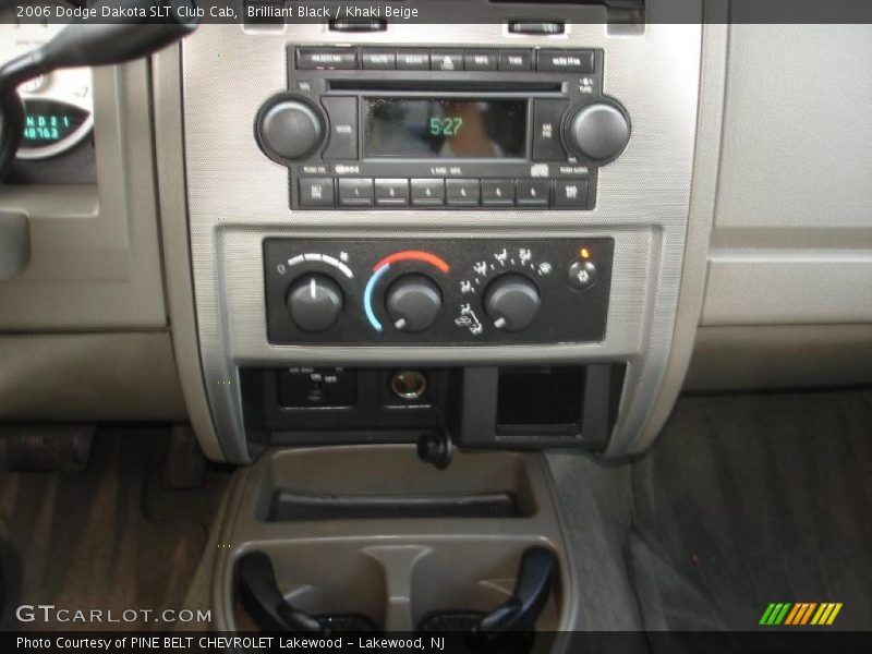 Brilliant Black / Khaki Beige 2006 Dodge Dakota SLT Club Cab