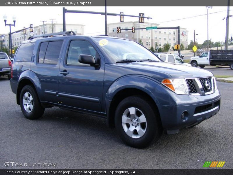 Silverton Blue / Graphite 2007 Nissan Pathfinder S