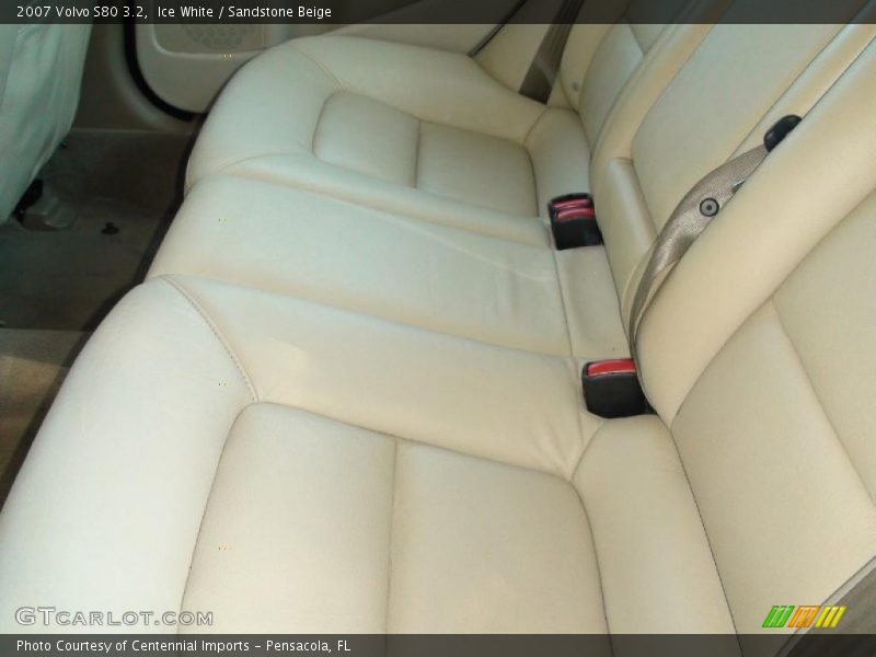Ice White / Sandstone Beige 2007 Volvo S80 3.2