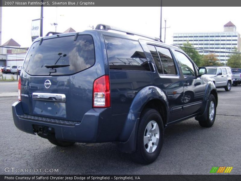 Silverton Blue / Graphite 2007 Nissan Pathfinder S