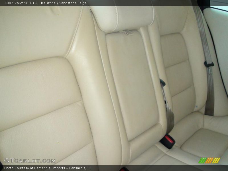 Ice White / Sandstone Beige 2007 Volvo S80 3.2
