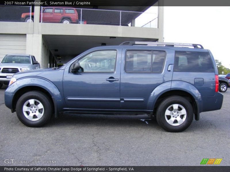 Silverton Blue / Graphite 2007 Nissan Pathfinder S