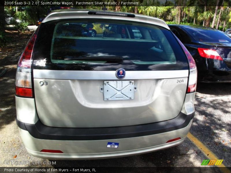 Parchment Silver Metallic / Parchment 2006 Saab 9-3 2.0T SportCombi Wagon