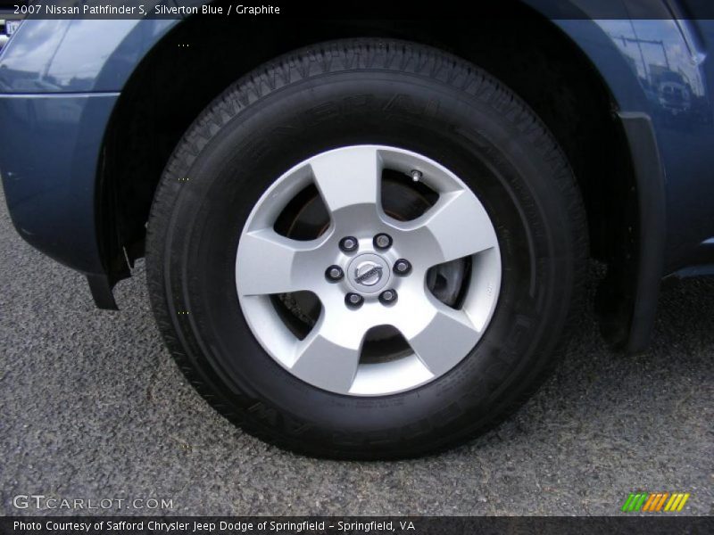 Silverton Blue / Graphite 2007 Nissan Pathfinder S