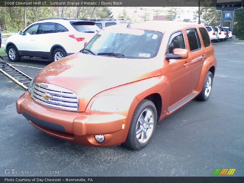 Sunburst Orange II Metallic / Ebony Black 2008 Chevrolet HHR LT