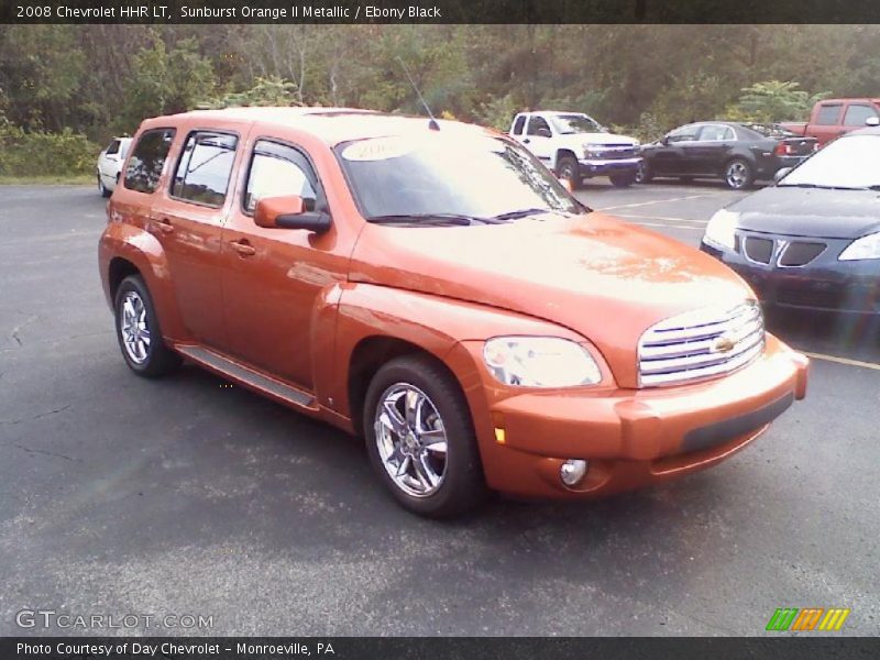 Sunburst Orange II Metallic / Ebony Black 2008 Chevrolet HHR LT