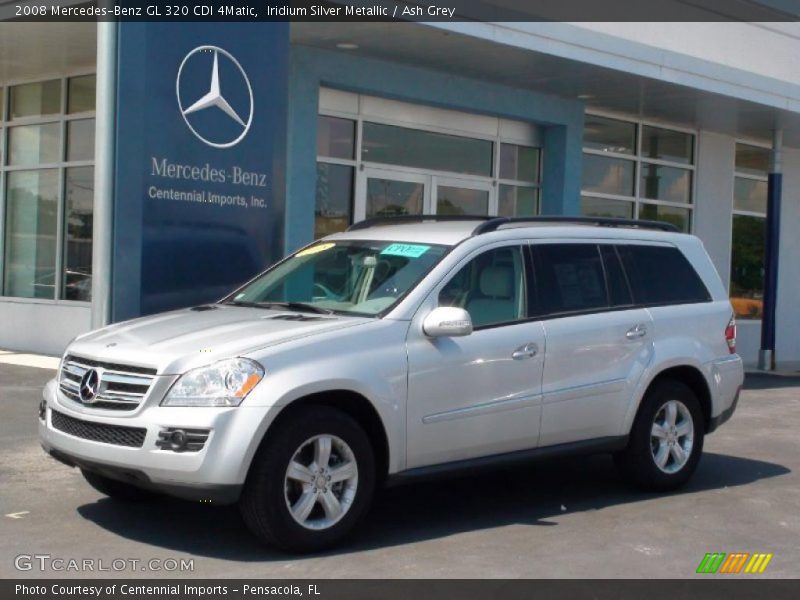 Iridium Silver Metallic / Ash Grey 2008 Mercedes-Benz GL 320 CDI 4Matic