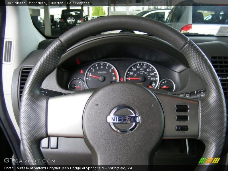 Silverton Blue / Graphite 2007 Nissan Pathfinder S