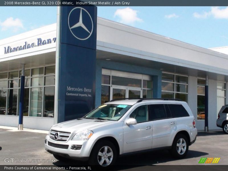 Iridium Silver Metallic / Ash Grey 2008 Mercedes-Benz GL 320 CDI 4Matic