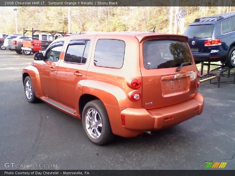 Sunburst Orange II Metallic / Ebony Black 2008 Chevrolet HHR LT