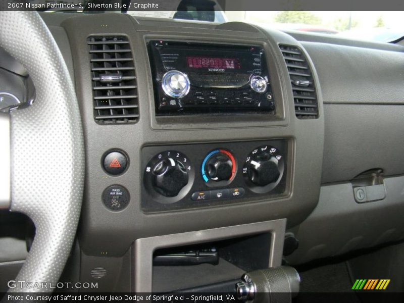 Silverton Blue / Graphite 2007 Nissan Pathfinder S
