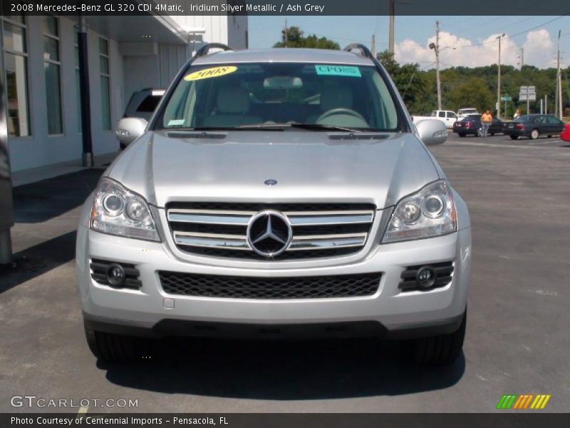 Iridium Silver Metallic / Ash Grey 2008 Mercedes-Benz GL 320 CDI 4Matic