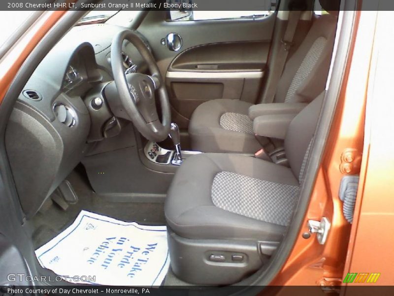Sunburst Orange II Metallic / Ebony Black 2008 Chevrolet HHR LT