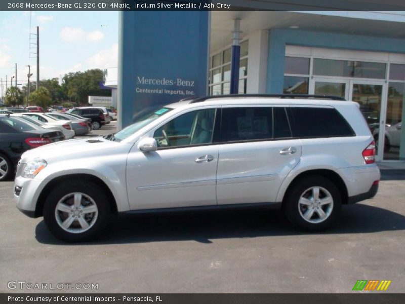 Iridium Silver Metallic / Ash Grey 2008 Mercedes-Benz GL 320 CDI 4Matic