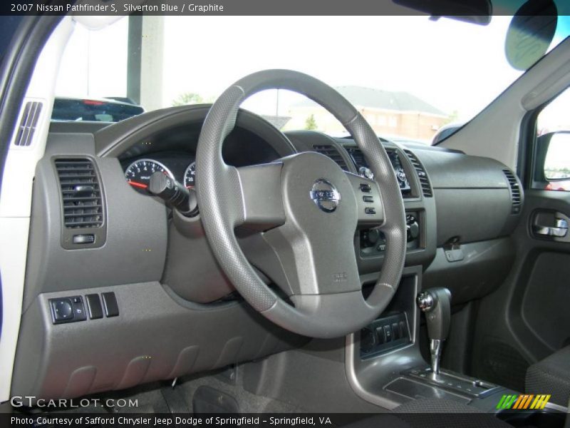Silverton Blue / Graphite 2007 Nissan Pathfinder S