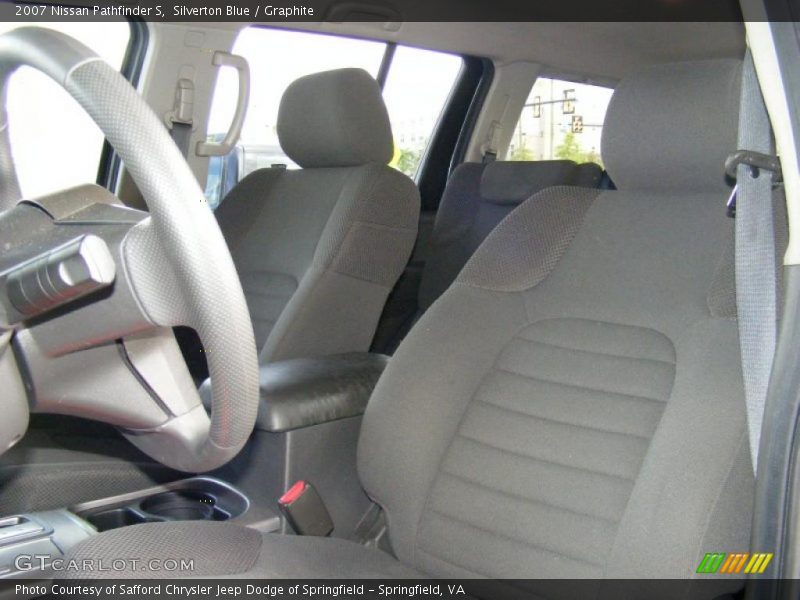 Silverton Blue / Graphite 2007 Nissan Pathfinder S