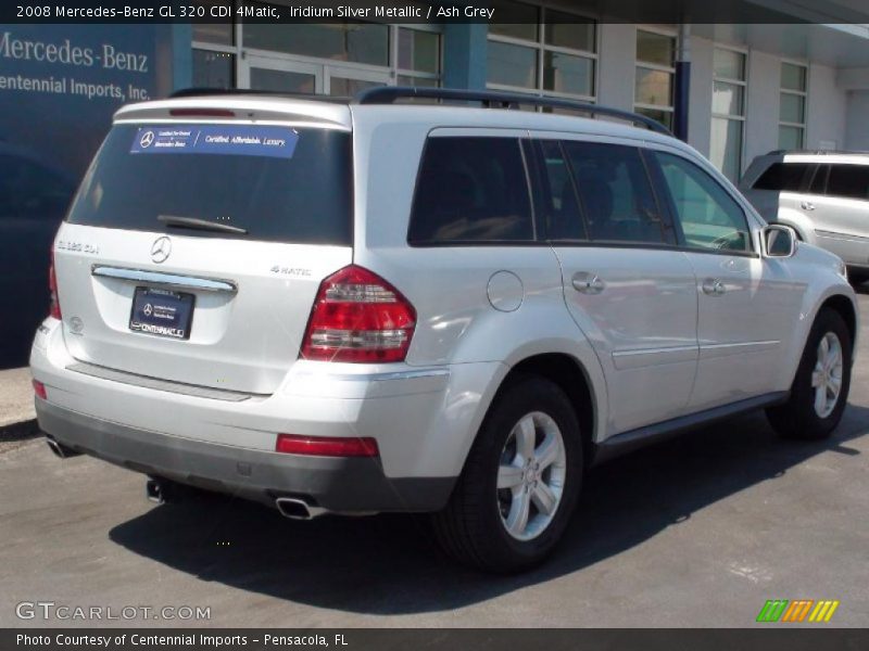 Iridium Silver Metallic / Ash Grey 2008 Mercedes-Benz GL 320 CDI 4Matic