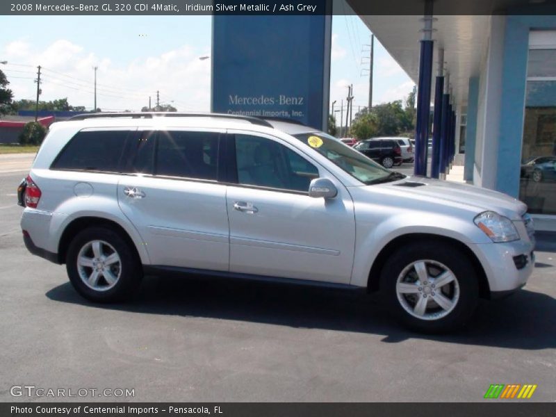 Iridium Silver Metallic / Ash Grey 2008 Mercedes-Benz GL 320 CDI 4Matic