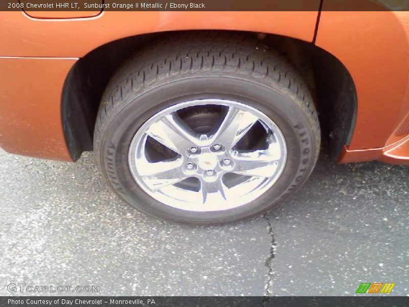 Sunburst Orange II Metallic / Ebony Black 2008 Chevrolet HHR LT