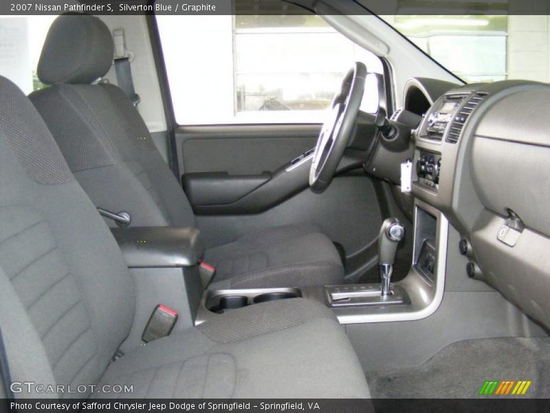 Silverton Blue / Graphite 2007 Nissan Pathfinder S