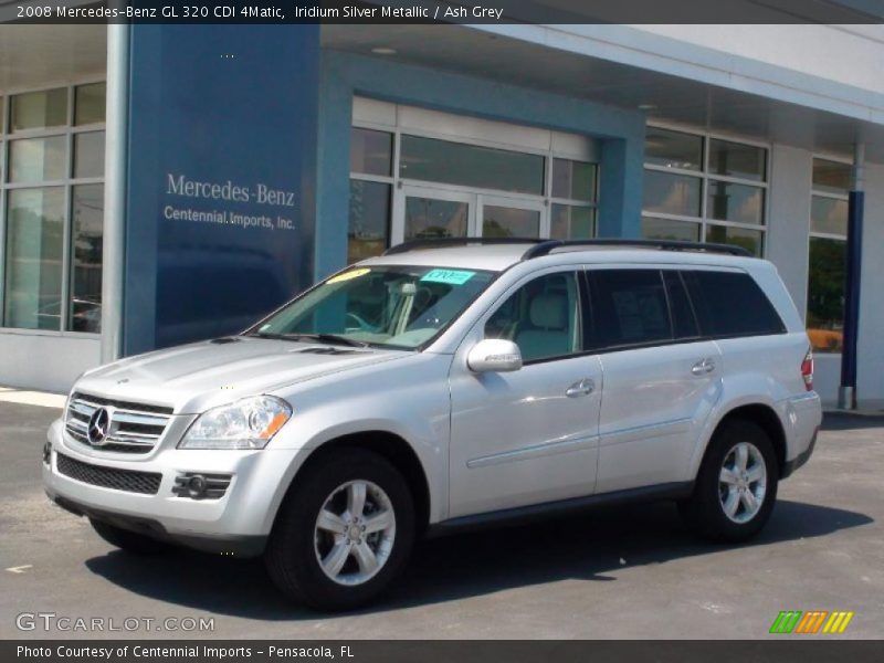 Iridium Silver Metallic / Ash Grey 2008 Mercedes-Benz GL 320 CDI 4Matic