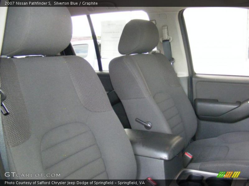 Silverton Blue / Graphite 2007 Nissan Pathfinder S