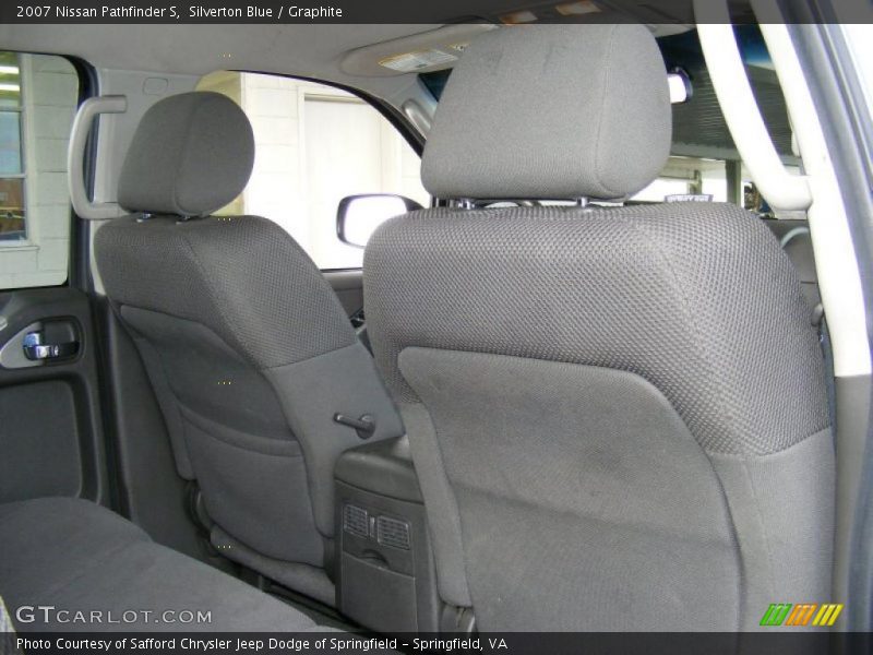Silverton Blue / Graphite 2007 Nissan Pathfinder S