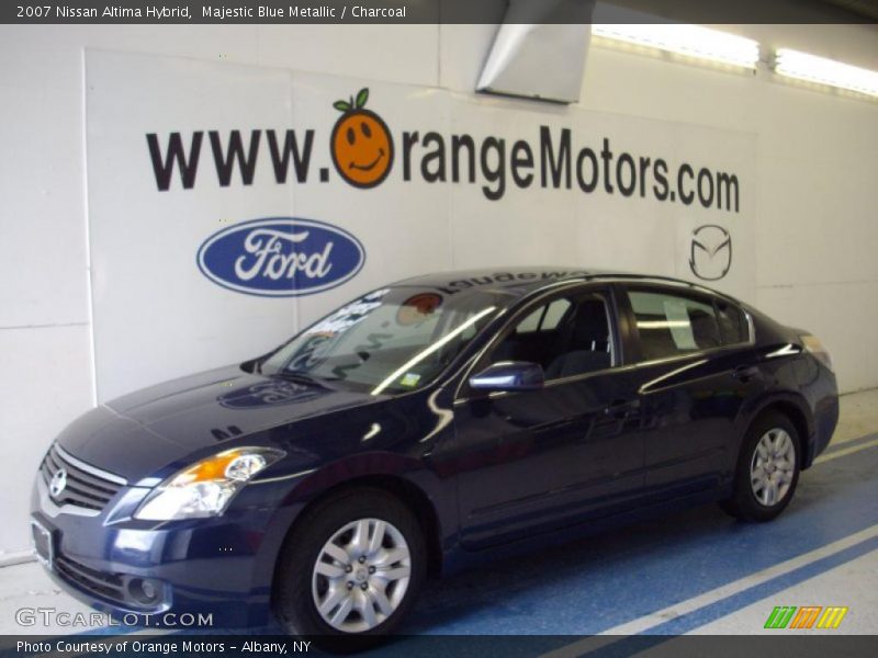 Majestic Blue Metallic / Charcoal 2007 Nissan Altima Hybrid