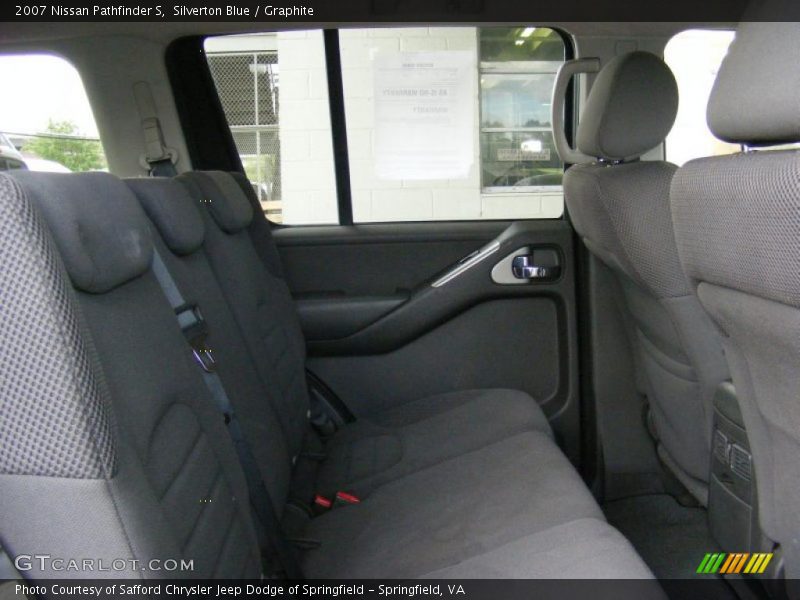 Silverton Blue / Graphite 2007 Nissan Pathfinder S