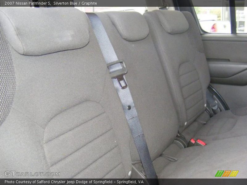 Silverton Blue / Graphite 2007 Nissan Pathfinder S