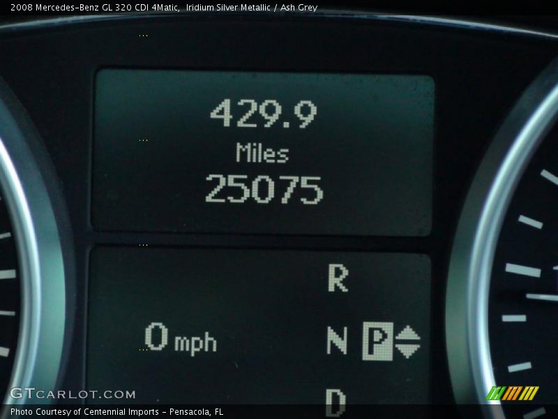 Iridium Silver Metallic / Ash Grey 2008 Mercedes-Benz GL 320 CDI 4Matic