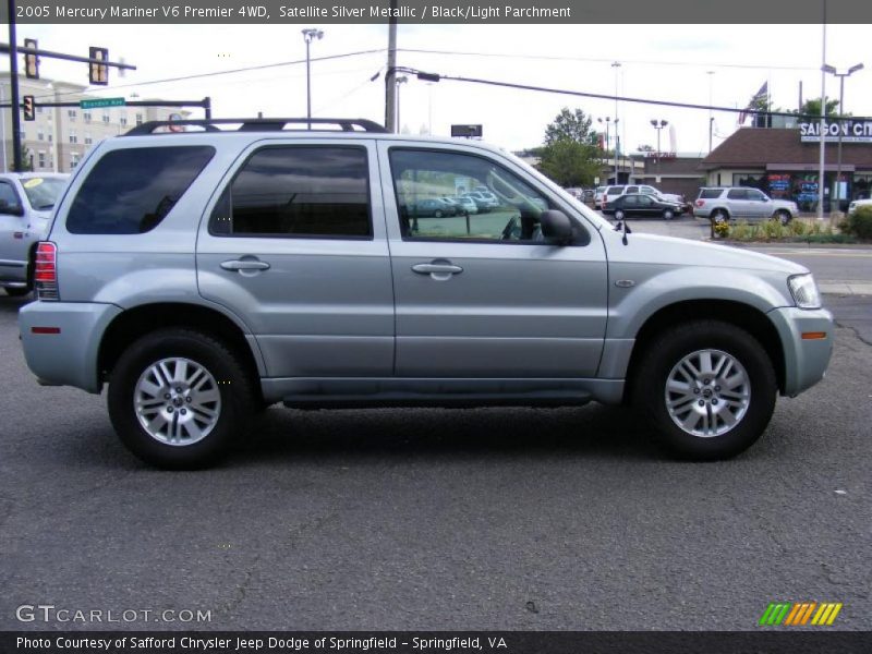 Satellite Silver Metallic / Black/Light Parchment 2005 Mercury Mariner V6 Premier 4WD