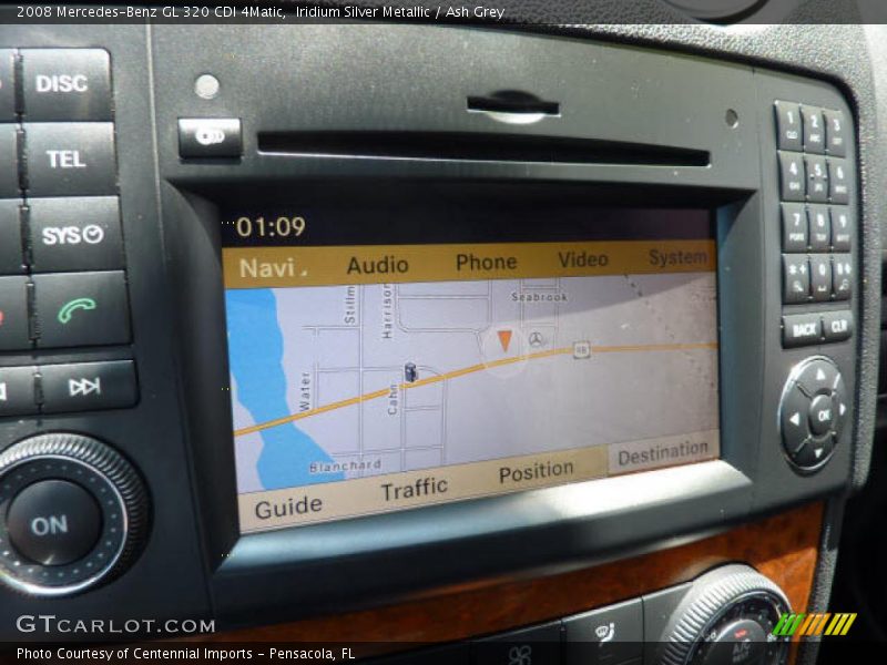 Iridium Silver Metallic / Ash Grey 2008 Mercedes-Benz GL 320 CDI 4Matic