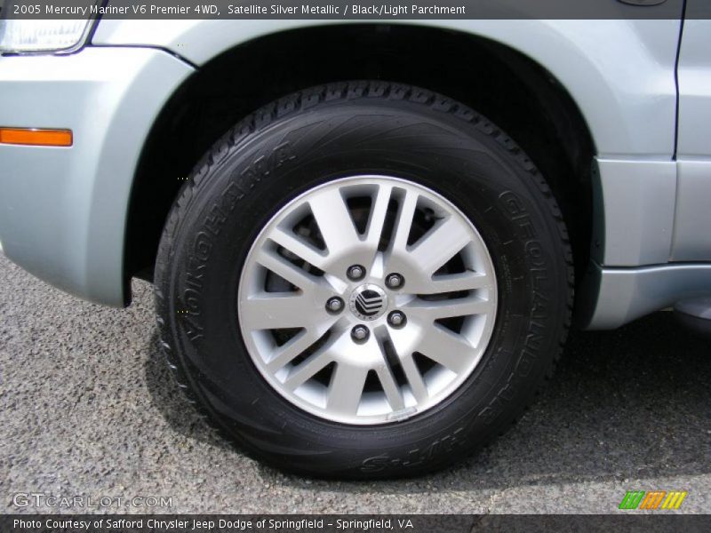 Satellite Silver Metallic / Black/Light Parchment 2005 Mercury Mariner V6 Premier 4WD