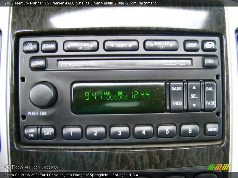 Satellite Silver Metallic / Black/Light Parchment 2005 Mercury Mariner V6 Premier 4WD