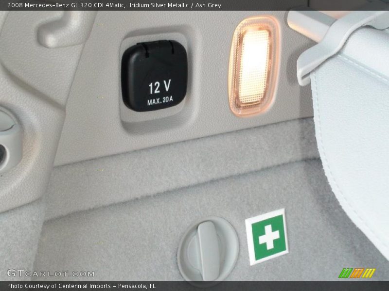 Iridium Silver Metallic / Ash Grey 2008 Mercedes-Benz GL 320 CDI 4Matic